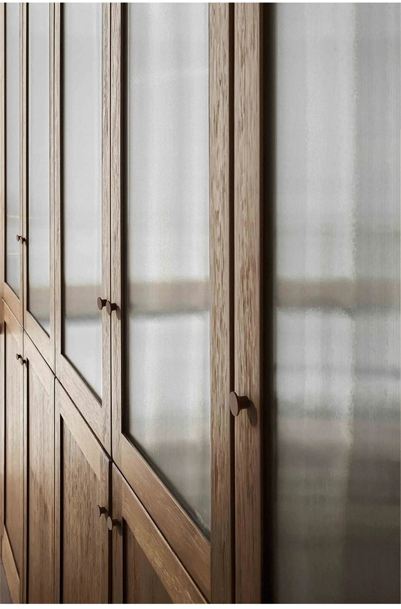 Wooden Cabinet Handles for Furniture Drawer Knobs Kitchen Cupboard Handles Wardrobe Door Knob and Handle Furniture Hardware
