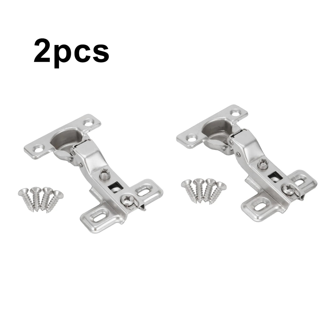 2Pcs/set 25mm Small Furniture Hinge Soft Close Hydraulic Damper For Kitchen Cabinet Cupboard Door Hinges Buffering Hardware