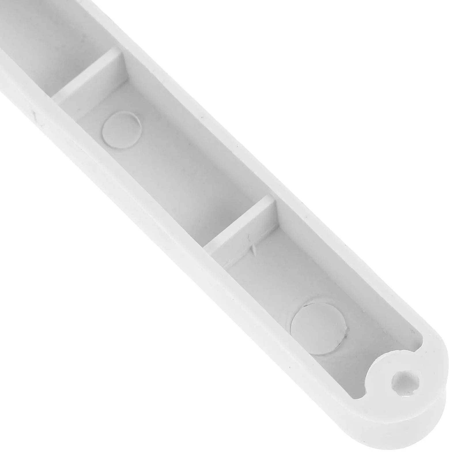 2pcs Guide Rail Drawer Plastic Slide Wardrobe Runner Cabinet SSlidesrage Box Slide Rail Telescopic Track For Cupboard Locker