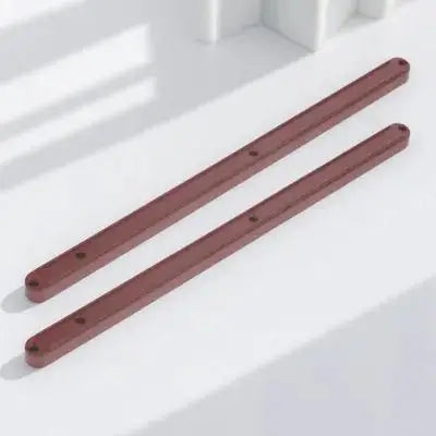 2pcs Drawer Slides Bottom Mount Heavy Duty Furniture Guide Rails For Kitchen Cabinet Wardrobe Replacement Plastic Runner Track