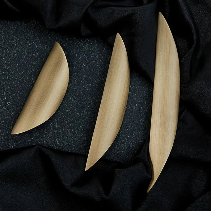 Antique Brass Handle Modern Brushed Cabinet Pulls Furniture Hardware Cabinet Handles Drawer Pull Kitchen Cupboard Handle