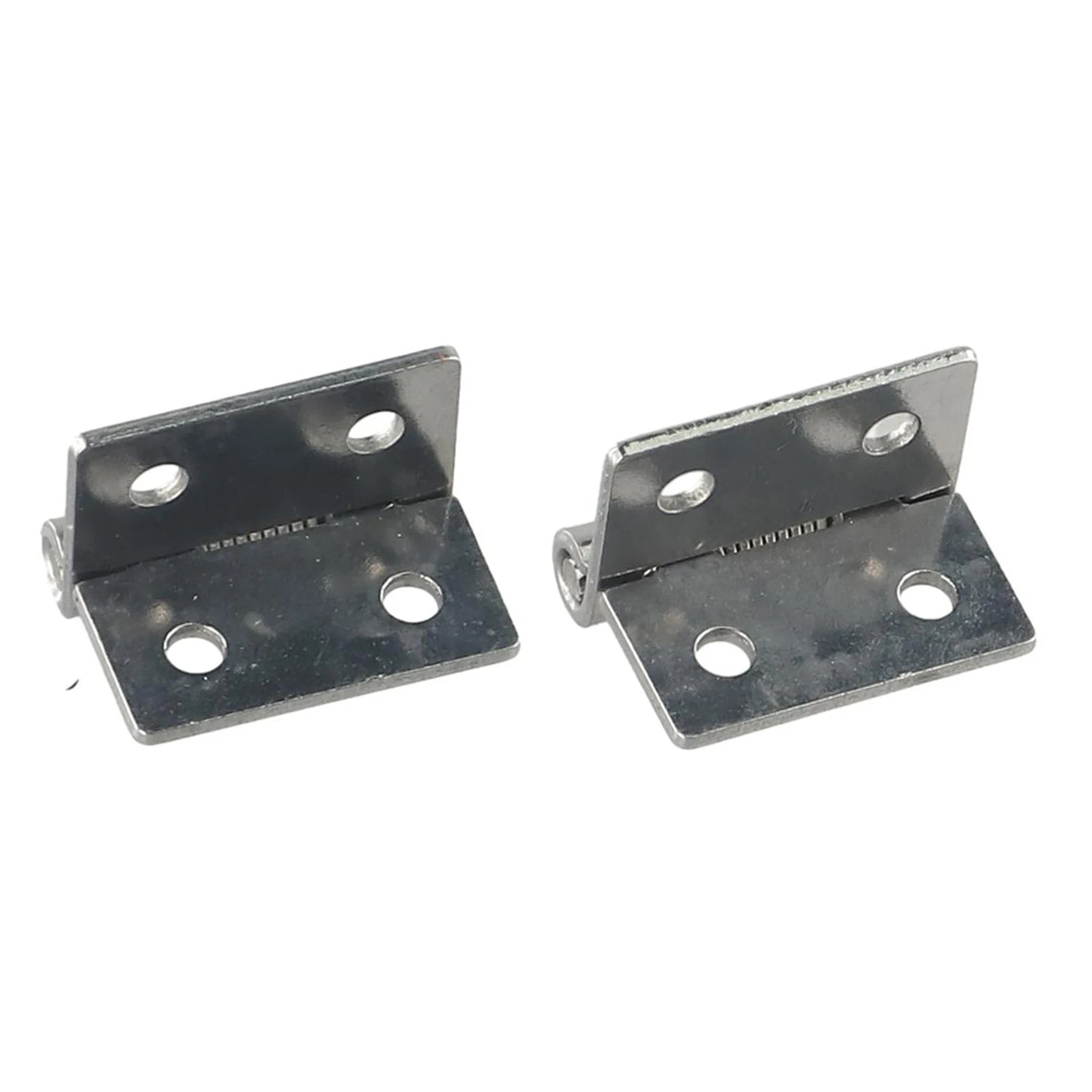 2pcs 1/1.5/2/3Inch Silver Spring Door Hinge Stainless Steel Self Closing Design Windows Cabinets Boxes Household Hardware