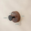 Robe Hooks Antique Brass Coat Hook Clothes Towel Hangers Storage Door Hook Wall Bathroom Accessories Black Bath Rack   Z-9001K