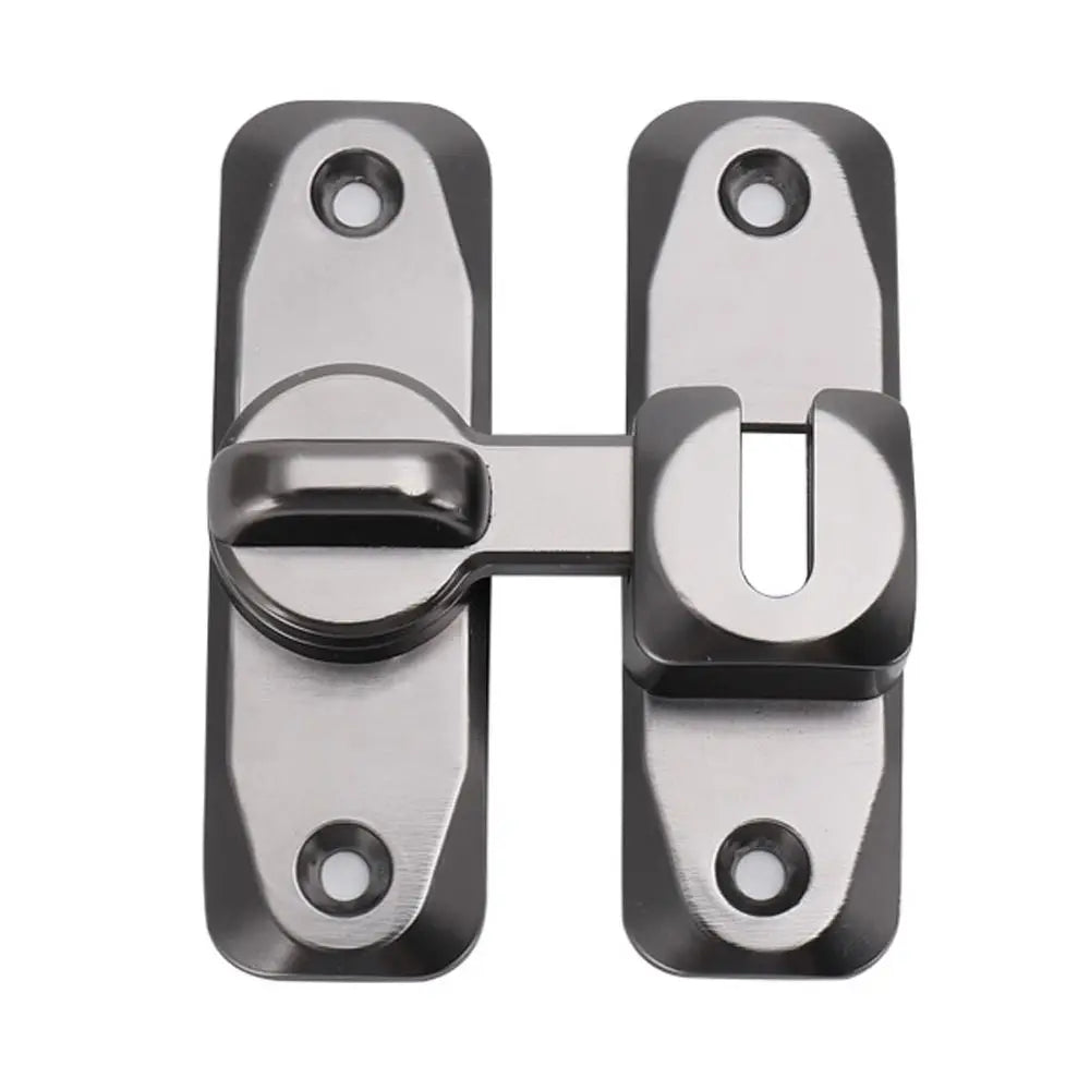 Sliding Door Latch Sliding Door Lock Buckle Hasp Door Bolt Anti-theft Buckle Free Punching Door Buckle
