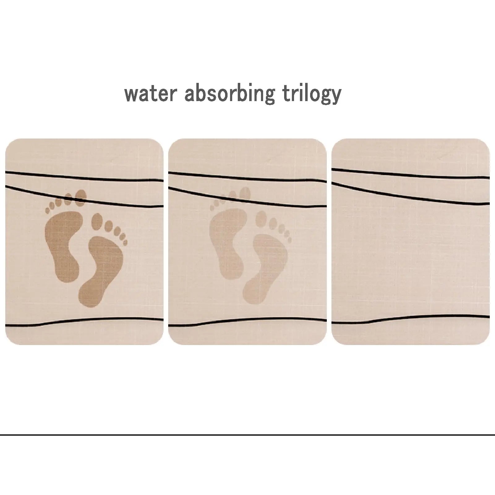 Bathroom Carpet Mat Bathroom Modern Diatomaceous Earth Bath Mat Soft and Comfortable Suitable for The Bathroom Floor  Mat