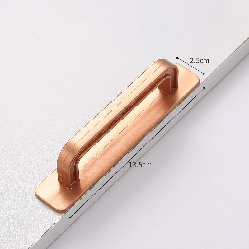 Household Self-adhesive Handles For Non-punched Door Handles Multi-purpose Handle Simple And Modern Small Handles Cabinet Pulls