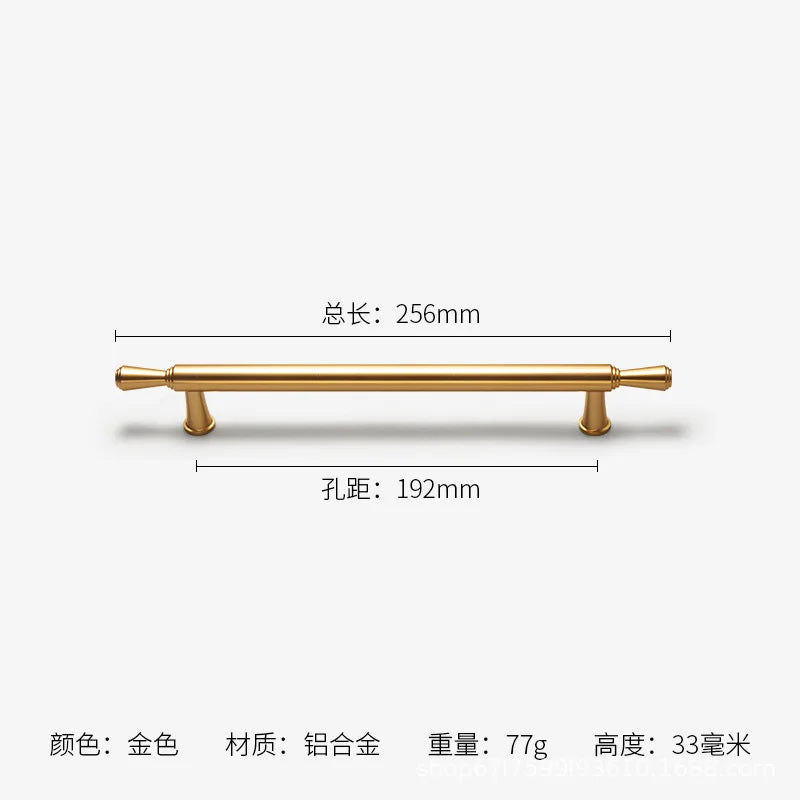 Long Kitchen Cabinet Hardware Cupboard Handles T Bar Furniture Hardware Drawer Pulls Rose Gold Door Handle Kitchen Accessories