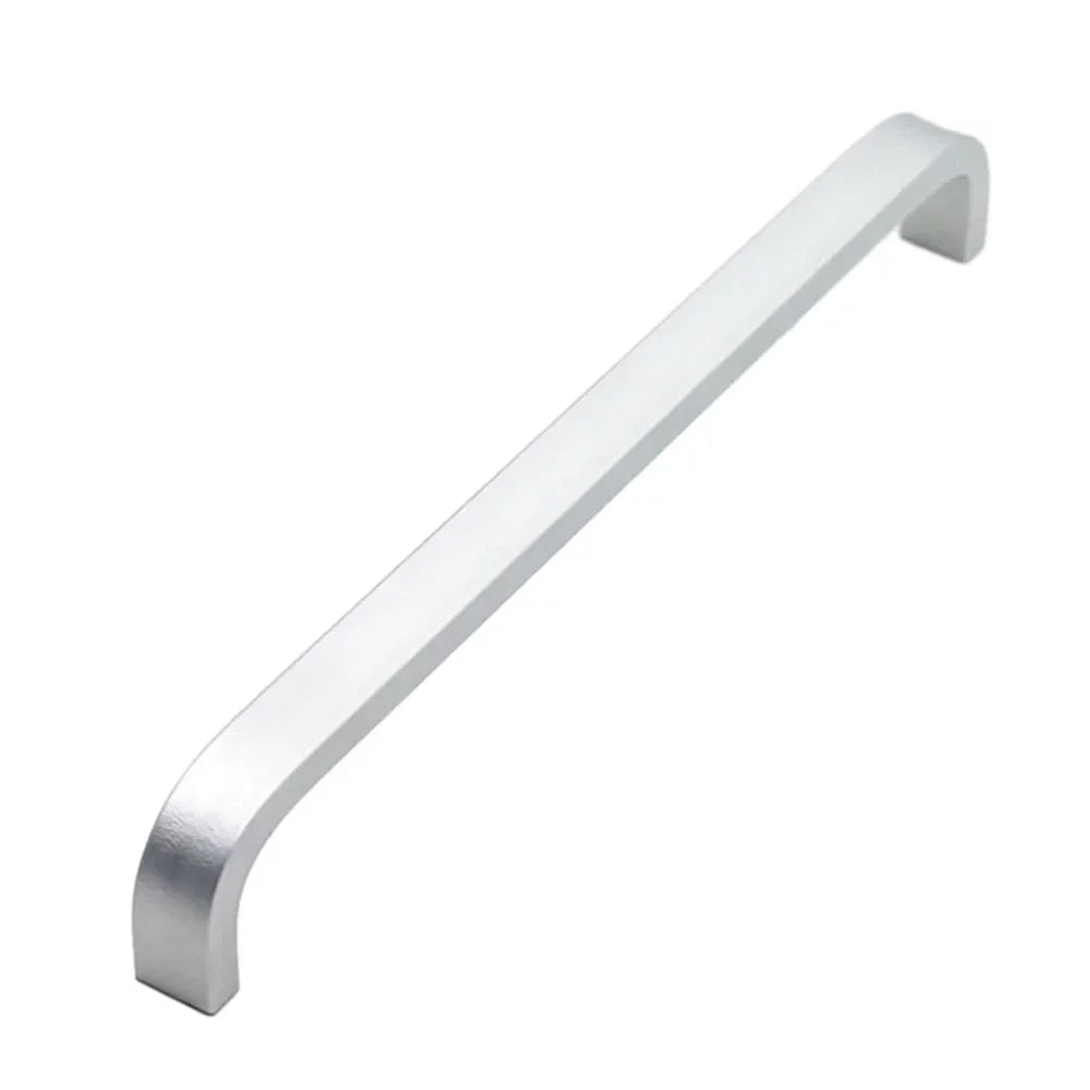 Cabinet Handles Kitchen Door Handles Drawer Knobs Space Aluminum Wardrobe Door Handles Brushed Modern Style Hardware
