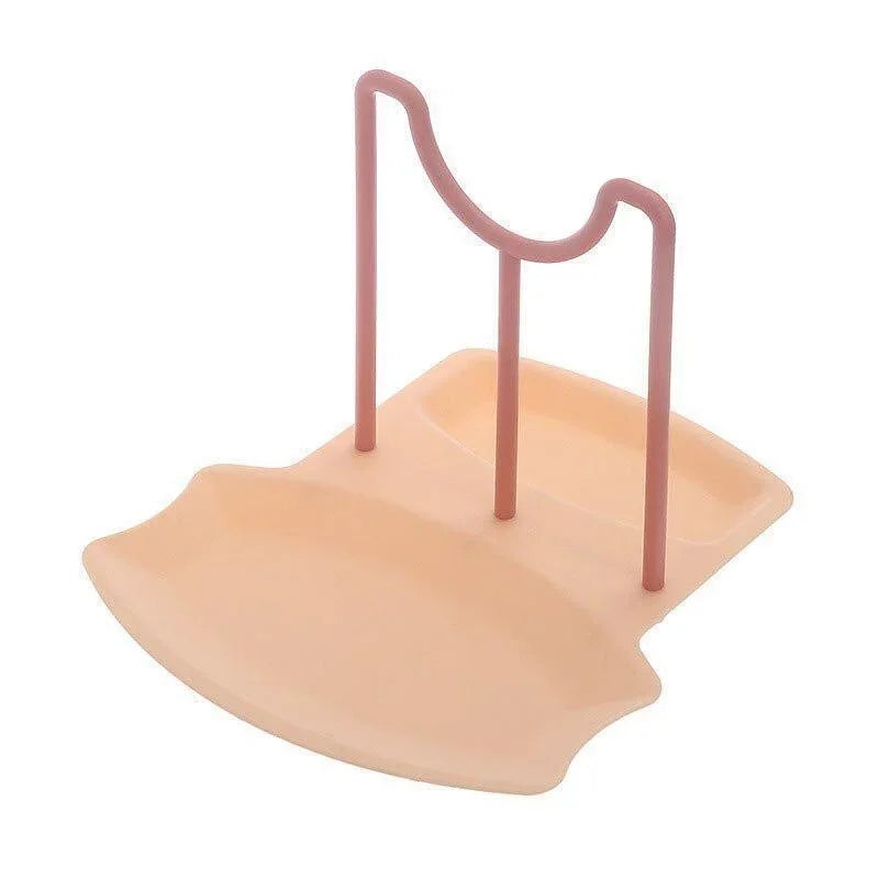 Spatula Rack Cabinet Organization Spoon Stand Storage Shelf Racks Pot Lid Holder Kitchen Gadget   посуда для кухни