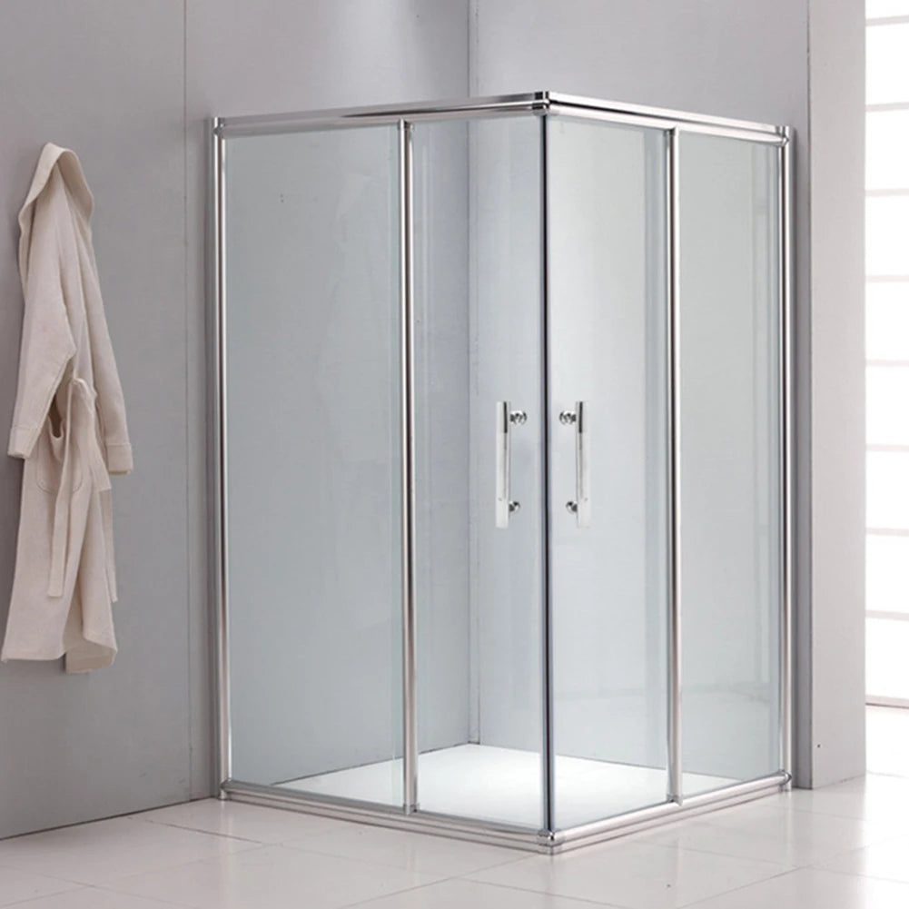 Chrome Shower Door Handle Or Knob | For Shower Enclosures | Hole Distance 145mm