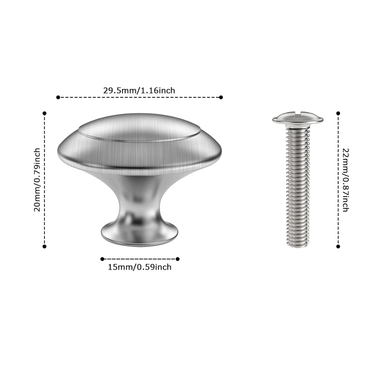 Modern Stainless Steel Kitchen Cabinet Handles and Knobs Drawer Handles Wardrobe Door Pulls Furniture Hardware