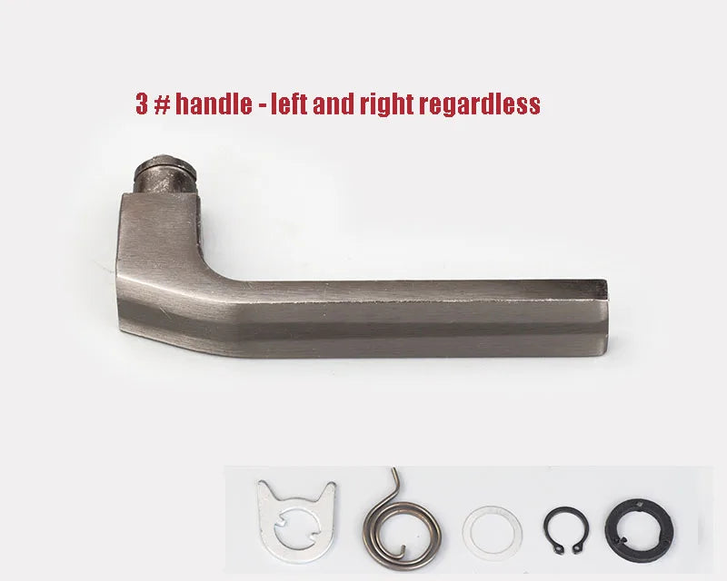 Solid Handle For Anti-theft Door Durable Non Rusting  Thickened Material Household Door Room Bedroom Universal Handle