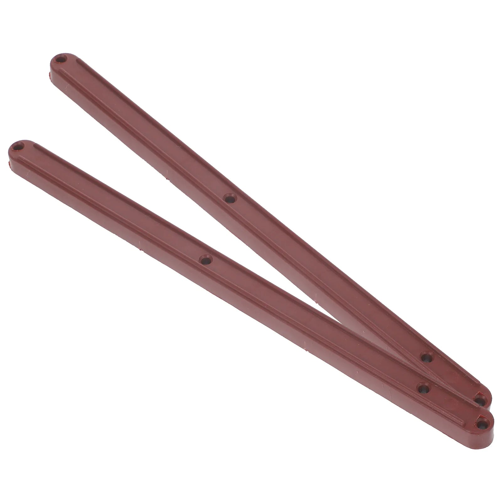 2pcs Drawer Slides Bottom Mount Heavy Duty Furniture Guide Rails For Kitchen Cabinet Wardrobe Replacement Plastic Runner Track