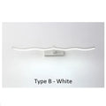 Bathroom LED Wall Lamp Mirror Light Indoor Lighting 40/60/80/100cm Long Strip Light Bedroom Washroom Kitchen Luminaire Lustre