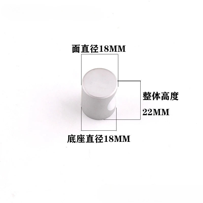Modern Simple Handles for Furniture Silver Bedroom Wardrobe Dresser Nightstand Drawer Handles Kitchen Drawer Cabinet Handles