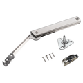 Heavy Duty Hydraulic Cabinet Hinge Adjustable Buffering Soft Closing Hinges Concealed Sturdy Gas Strut Cabinet Wardrobe Door