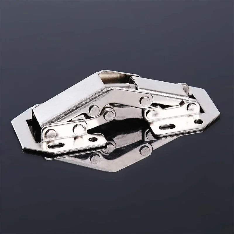 1-10PCS Cabinet Hinge 90 Degree 3/4in No-Drilling Hole Cupboard Door Hydraulic Hinges Soft Close With Screws Furniture Hardware