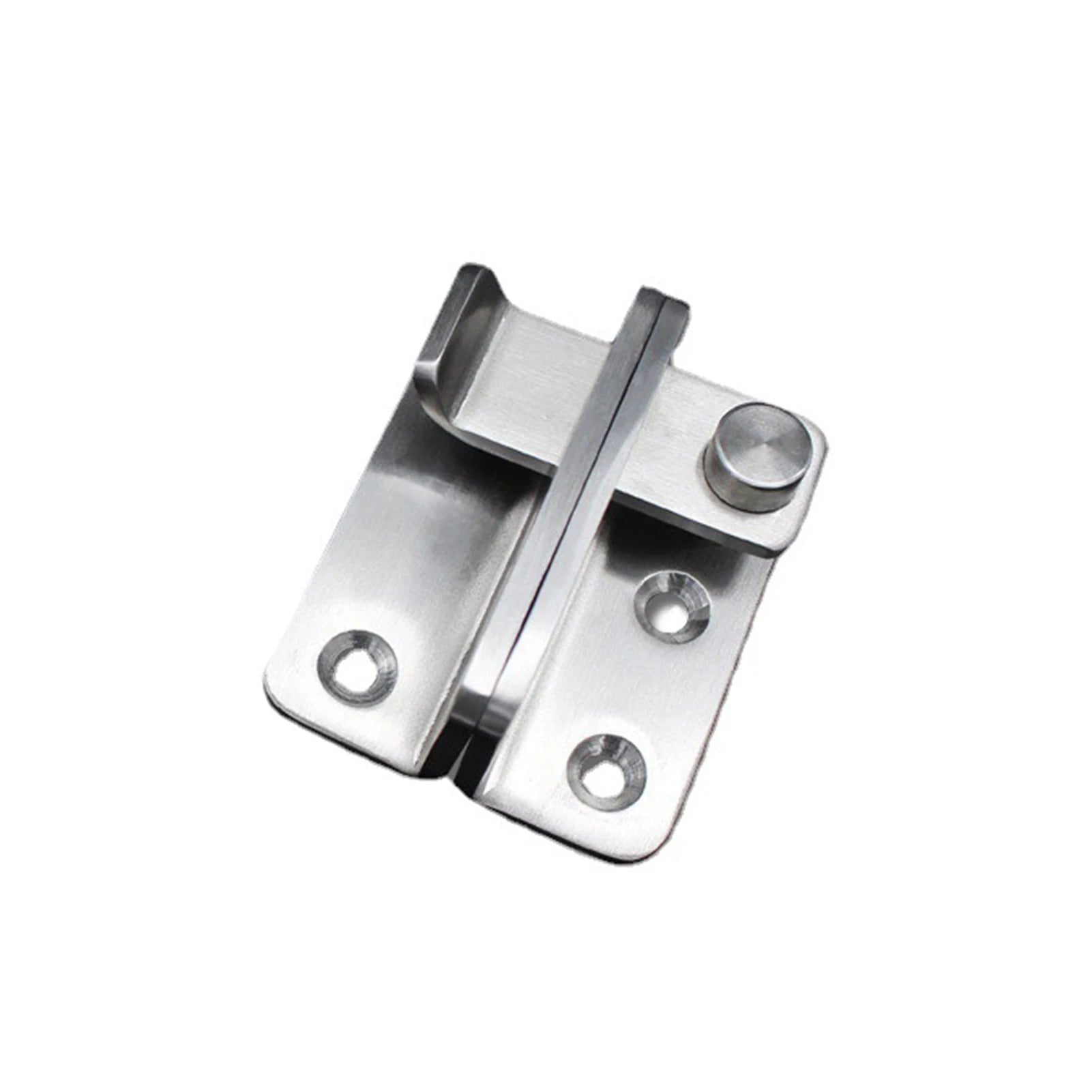 Door Bolts Buckles with Screw Stainless Steel Latch Hasp Door Locks Security Door Locks for Bedroom Drawer Window