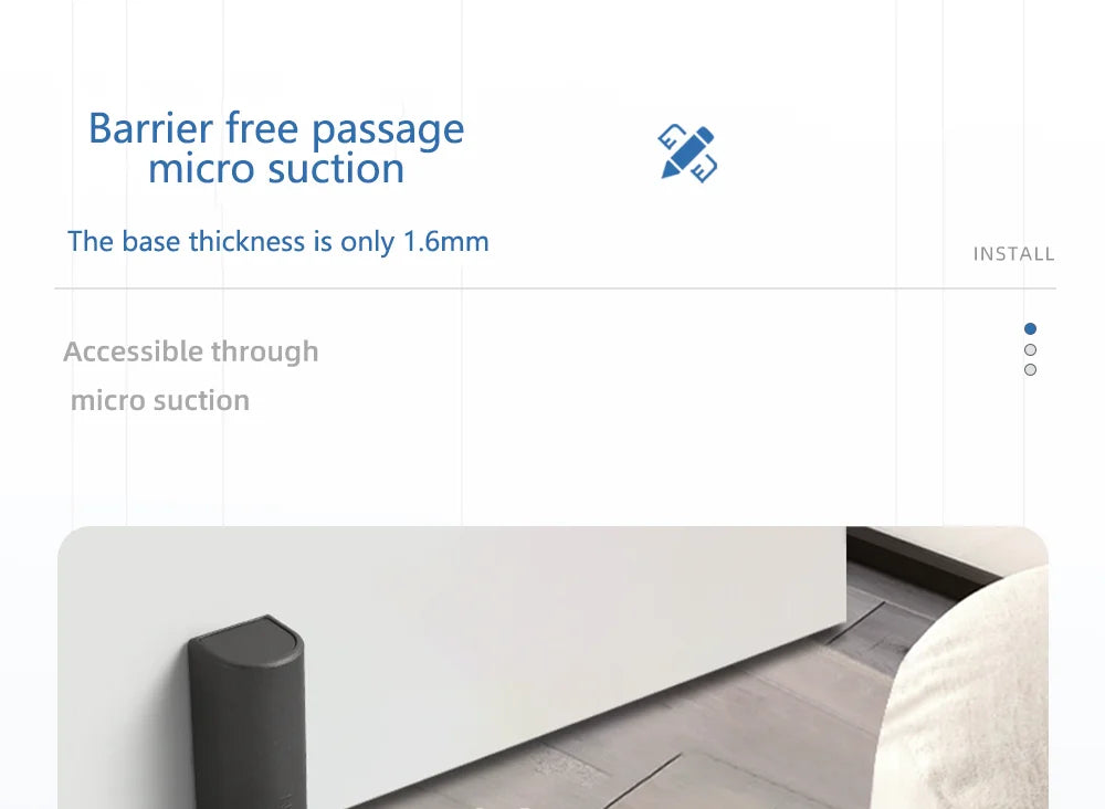 Magnetic door stopper, wall protector, bumper, door stopper, door seat, home decoration, hidden door stopper furniture hardware