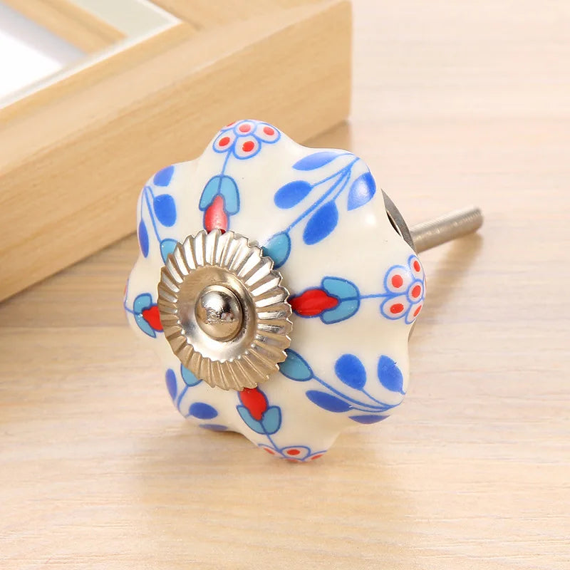 Modern Minimalist Furniture Drawer Cabinet Door Handle, European and American Style Ceramic Handle, High-quality