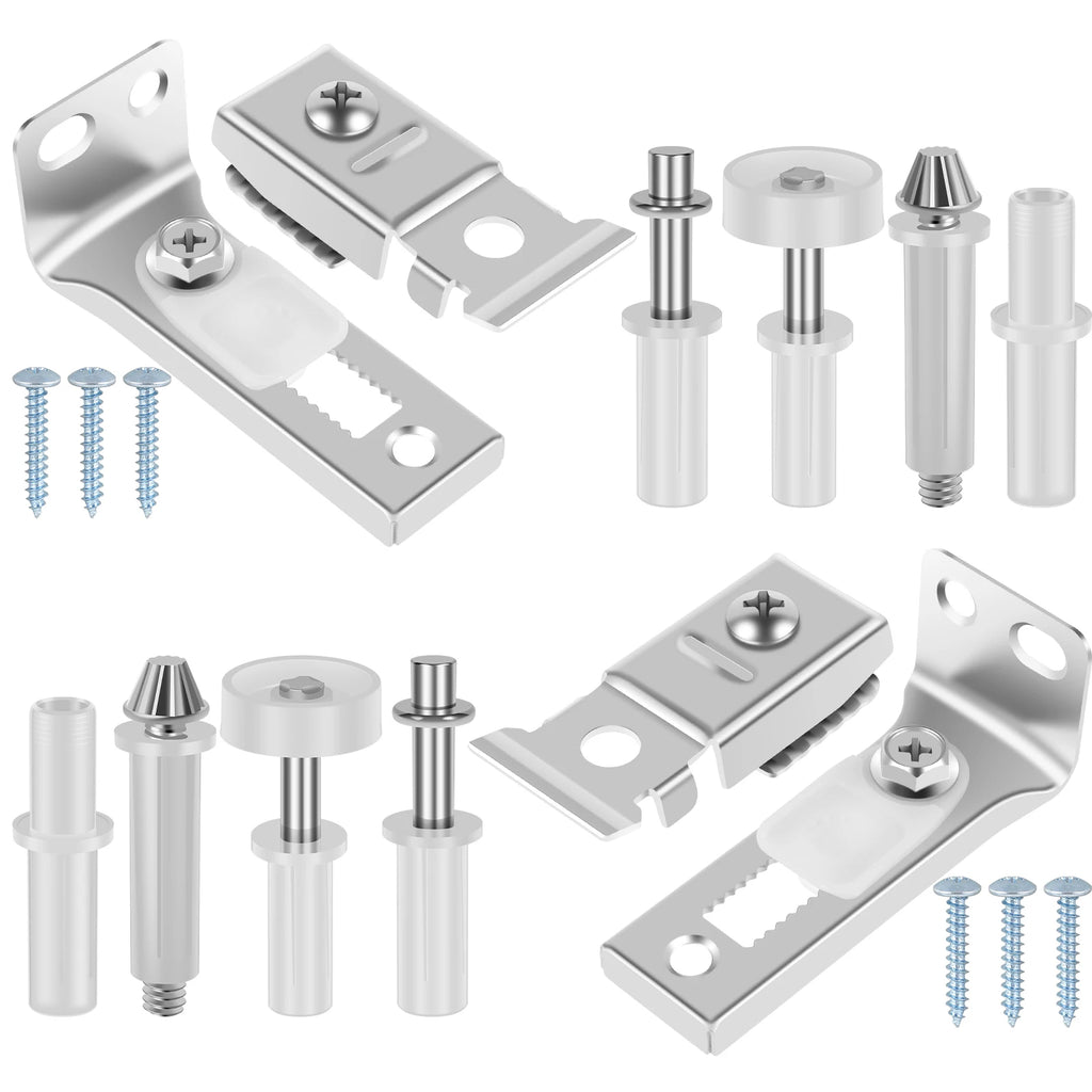 Bifold Door Hardware Kit Closet Door Track Replacement Sliding Door Parts Bi-fold Door Repair Kit Prevent Sliding Blocked