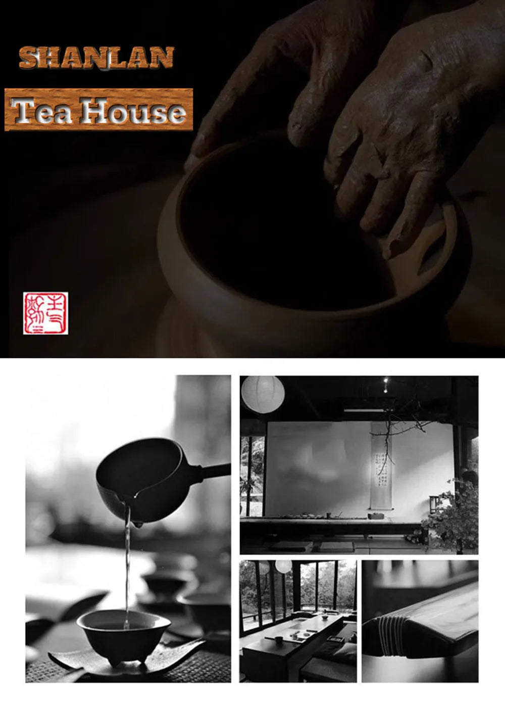 Chinese Walnut Square Food Tray Solid Wood Puer Tea Set Tray Home Breakfast Tray Cake Tray Flower Pot Bonsai Gardening Holder