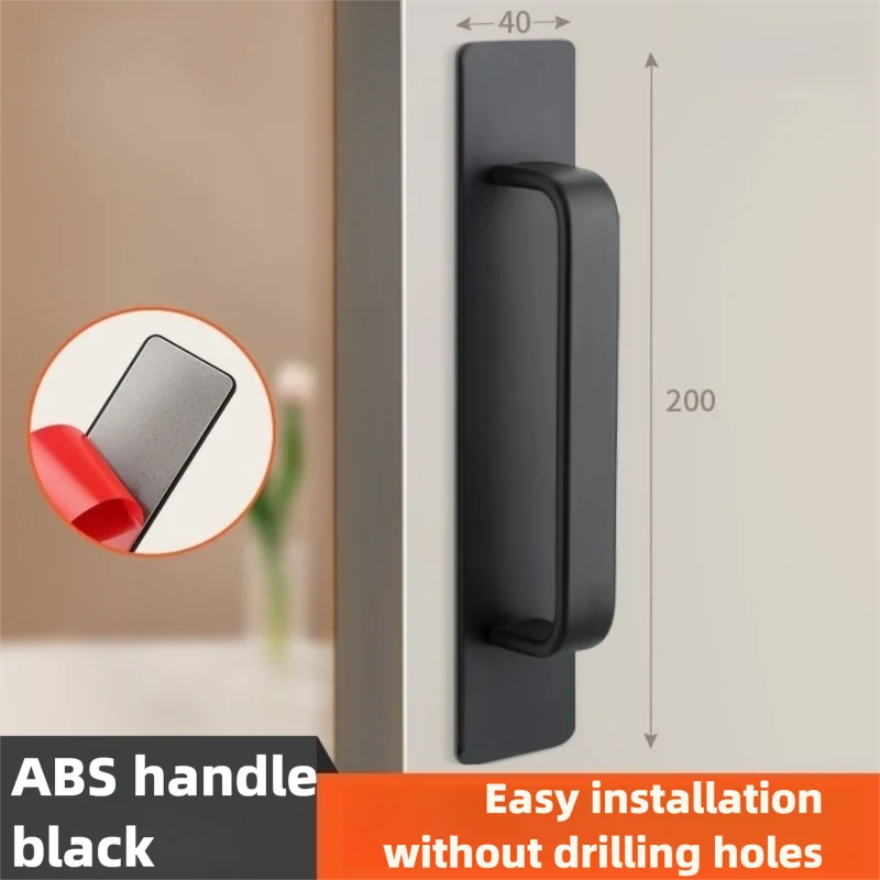 No-Drill Sliding Door Handles - Simple Style Pulls for Glass Doors, Moving Doors, Windows, Drawers & Cabinet Doors