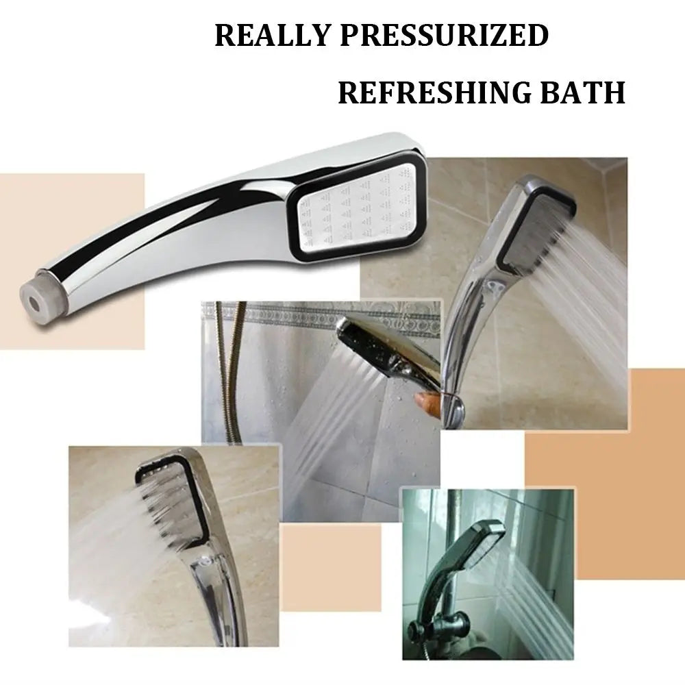 Bathroom Accessories 300 Hole Filter Water Saving Showerhead Shower Head Rainfall Bath Nozzle