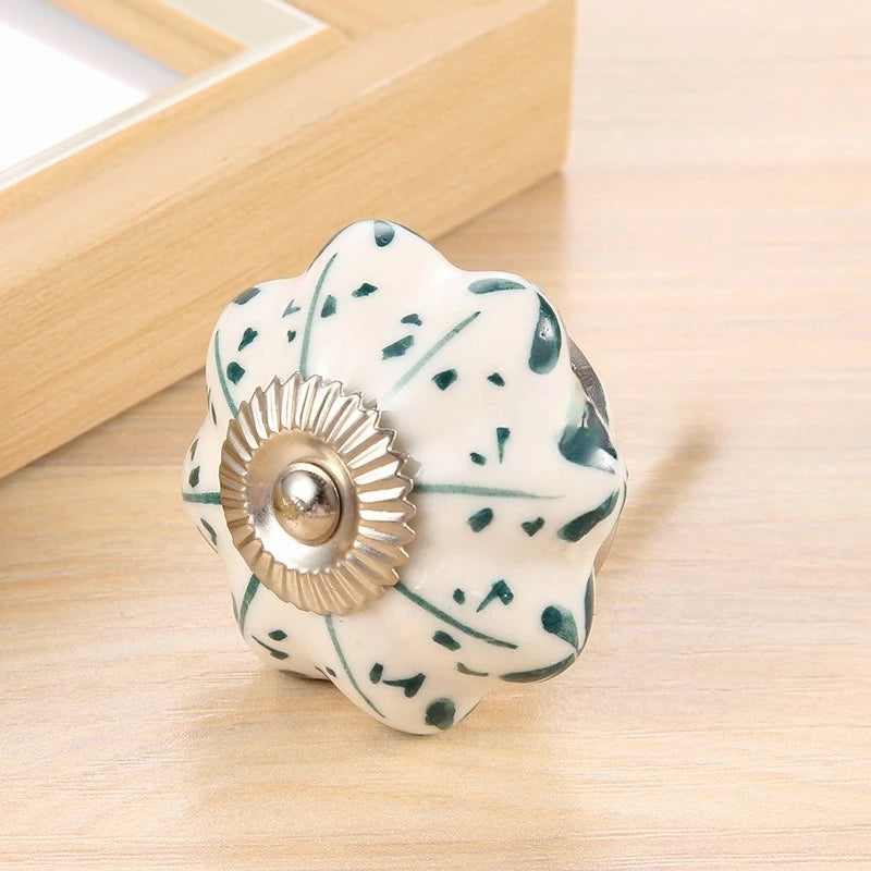 Modern Minimalist Furniture Drawer Cabinet Door Handle, European and American Style Ceramic Handle, High-quality