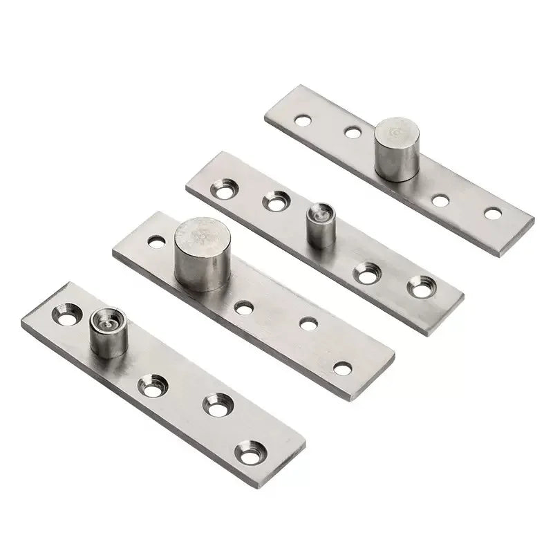 Stainless steel door rotating shaft hinge, 360° rotation, hidden rotating door hinge, furniture hardware