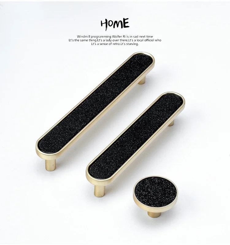 Handles Drawer Cabinet Furniture Kitchen Handles for Cabinet Knob Door Drawer Furniture Kitchen Knob Brass Polychrome Shell