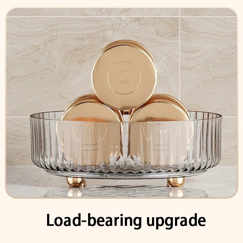 Rotating Spice Rack For Home Kitchens Multi-Functional Storage Tray For Seasoning Bottles And Jars, And Cosmetics