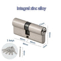 Indoor bedroom doors and windows 60 70 80 mm lock cylinder AB key anti-theft entrance zinc alloy aluminum alloy brass door lock
