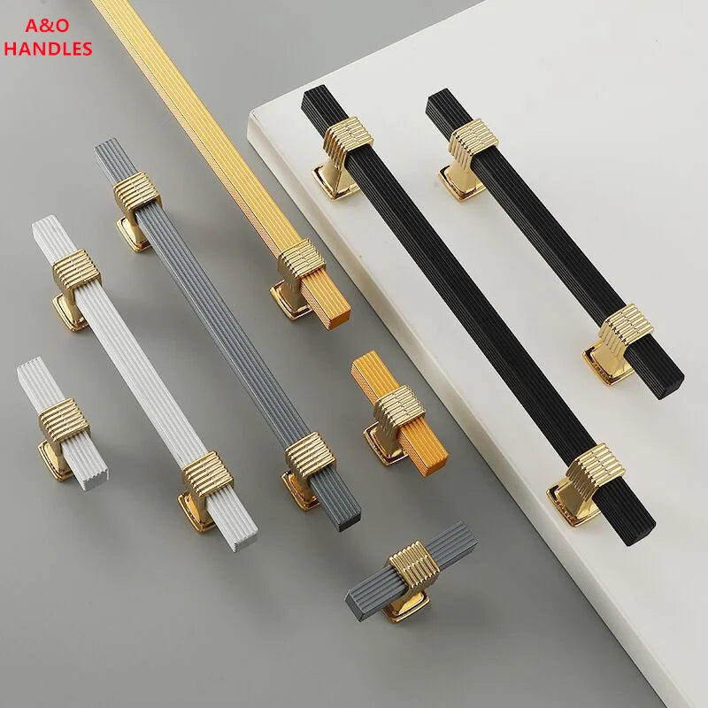 Handles Drawer Cabinet Furniture Kitchen Handles for Cabinet Knob Door Drawer Furniture Kitchen Knob Modern Simple Light Luxury