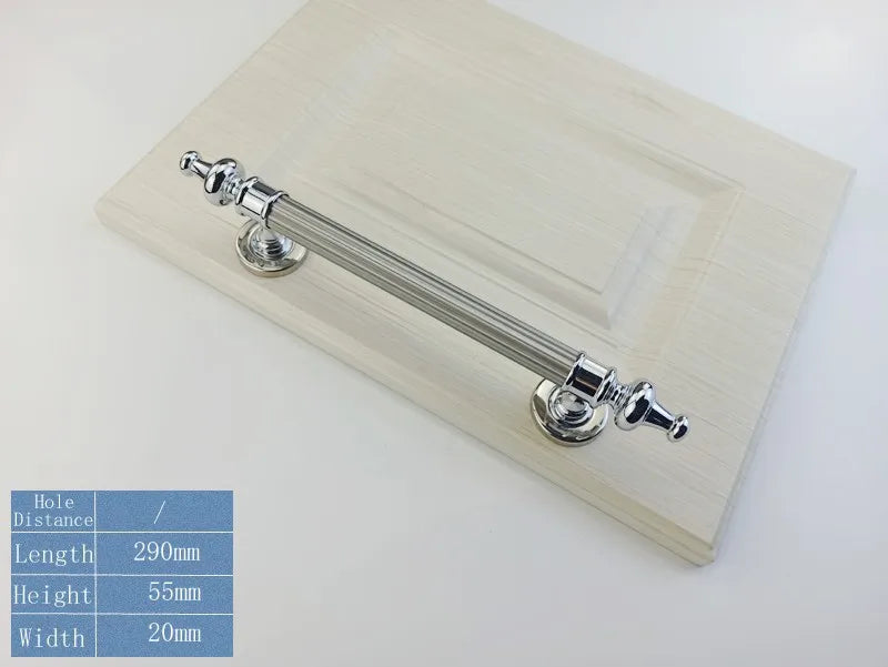 255mm/290mm/345mm Furniture Wooden Door Handle For Bathroom Bedroom Restaurant Sliding Door Handle Wardrobe Gate Pulls Handles