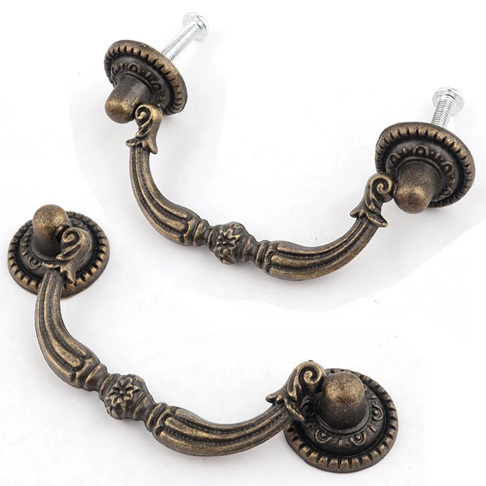 Decorative Cabinet Pulls Handles for Drawer Wood Case Dresser Drawer Knobs Furniture Handles Door Handle Cabinet Knobs