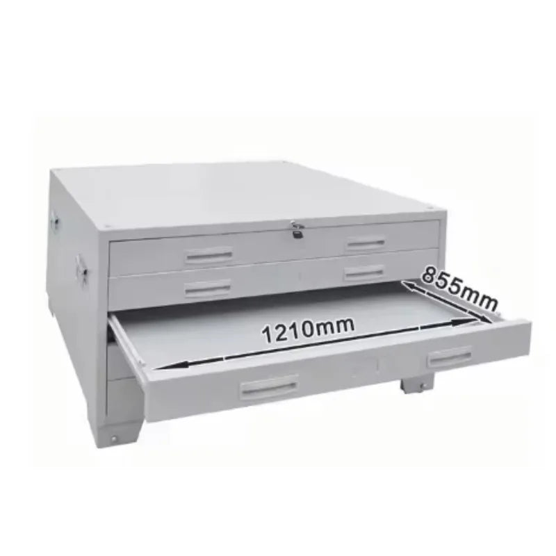 5 Drawers Map Display Drawing Cabinets Metal Drawers Steel Filing Cabinet Flat Map Cabinet Customized