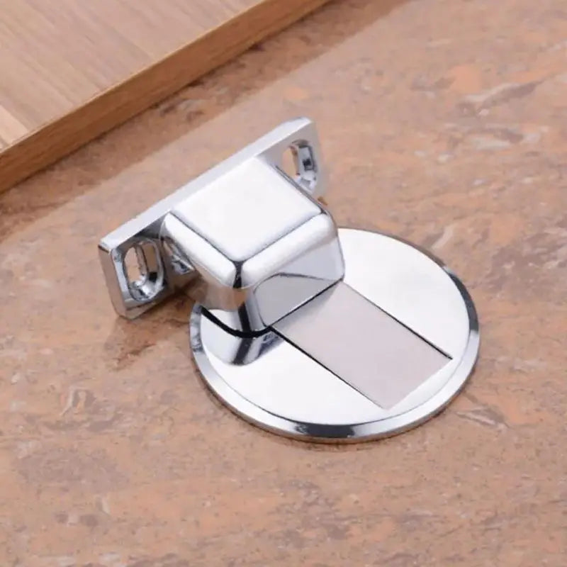 Magnetic Door Stop, Hidden Magnetic Door Stopper,Zinc Alloy,Floor Mount Self Adhesive & Punched Door Catch Doorstop,самозажимной