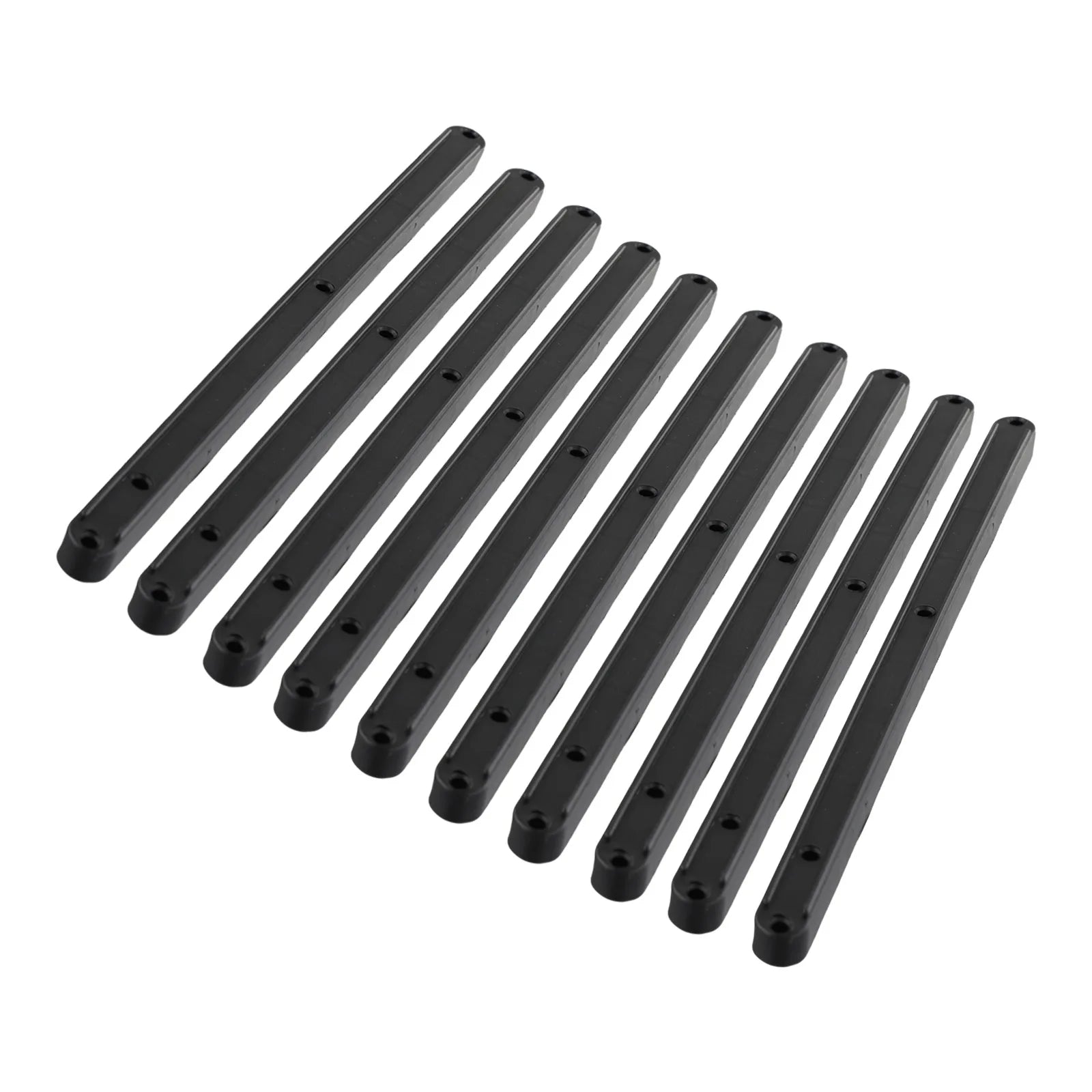 10 Pieces Plastic Drawer Slides Replacement Draw Runners 180 235 298mm Suitable for Drawers and Cabinet Grooves