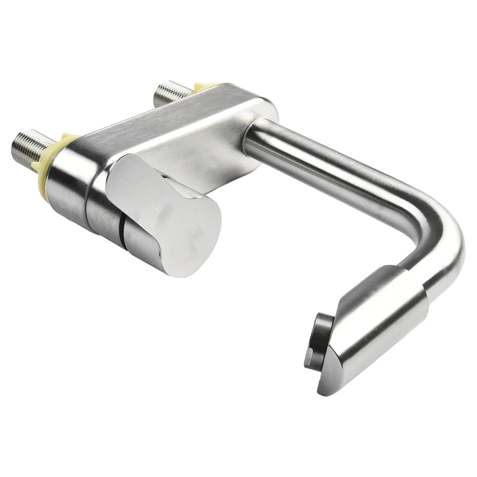 Stainless Steel Basin Faucet Sink Faucet Tap Cold And Hot Mixer Tap 2 Holes Single Handle Deck Mounted Tap
