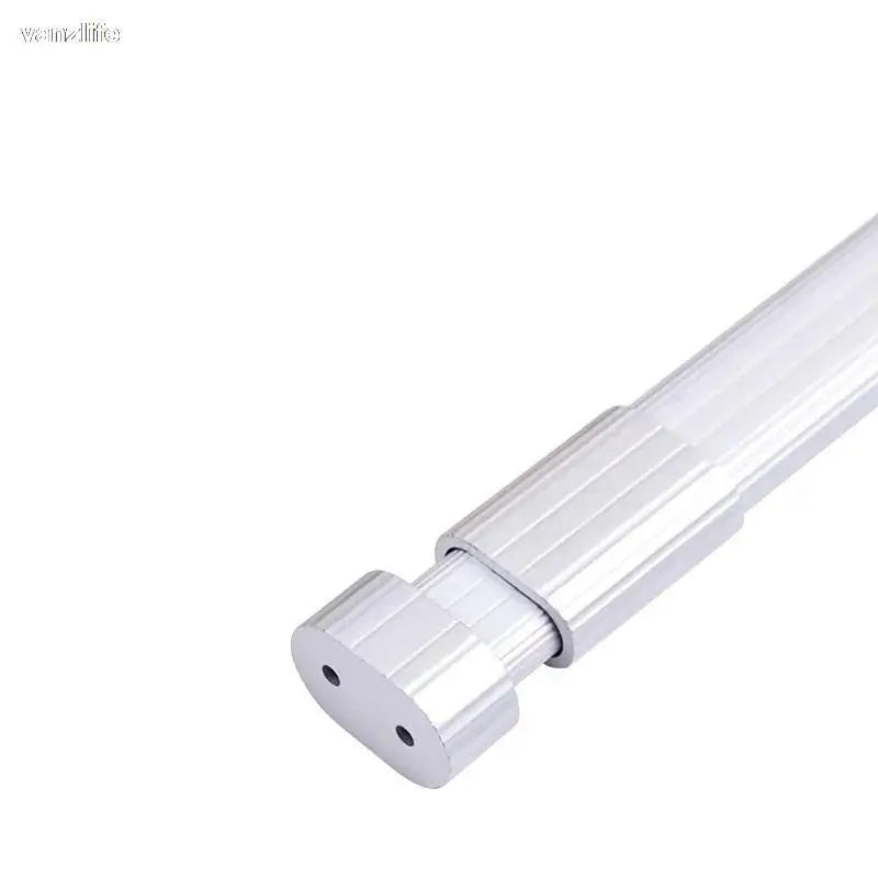 vanzlife Useful Extendable Stainless Steel Wardrobe Clothes Rod Adjustable Closet Rail Pole Curtain Telescopic Hanging Rod 46~95
