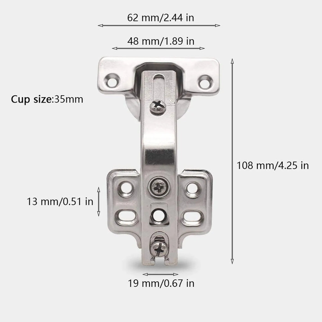 2pcs 135 Degree Lazy Susan Hinge Corner Cabinet Door Hinges Kitchen Cupboard Combination Furniture Soft Close Door Hardware
