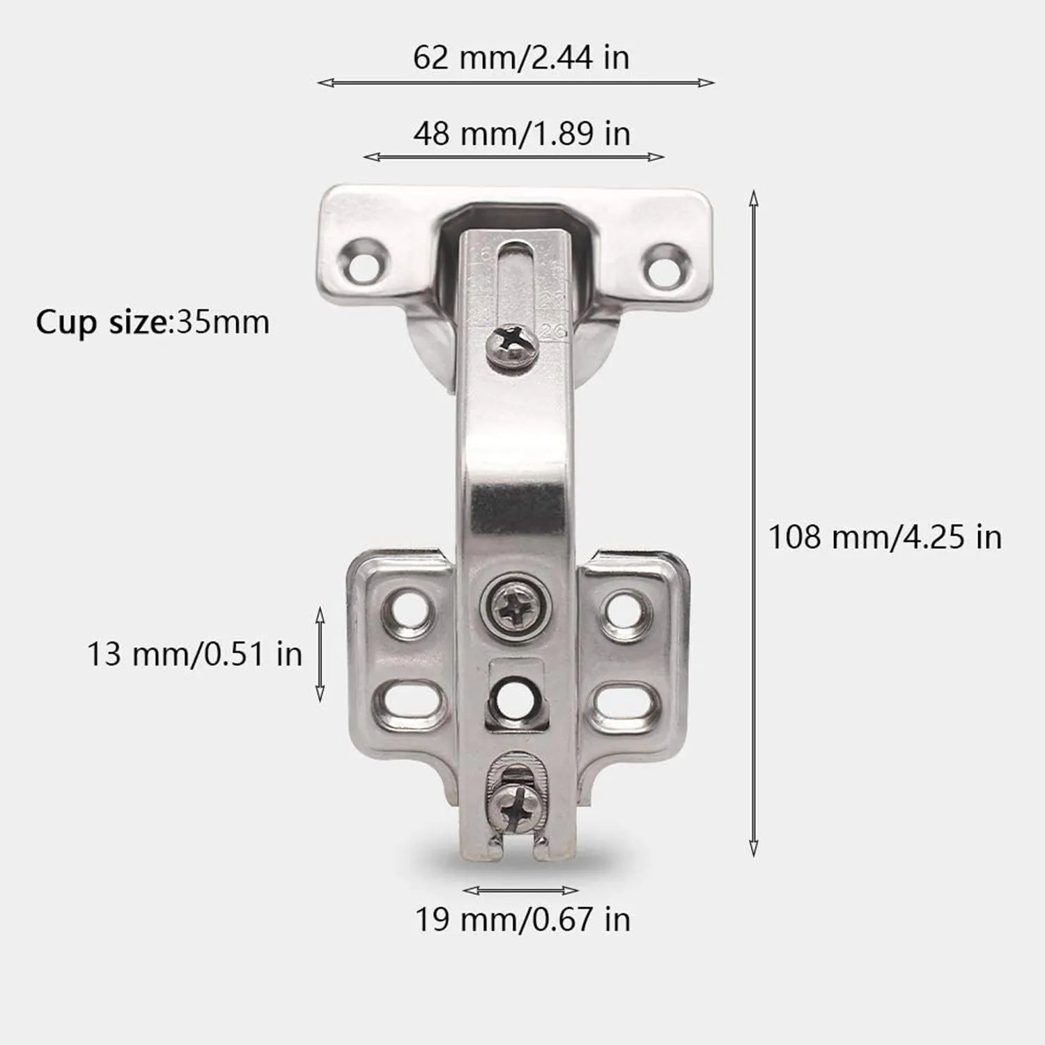 2pcs 135 Degree Lazy Susan Hinge Corner Cabinet Door Hinges Kitchen Cupboard Combination Furniture Soft Close Door Hardware