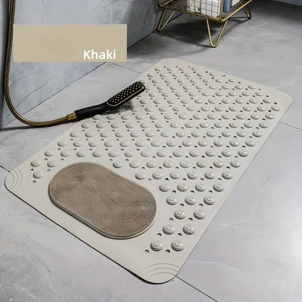 Shower Mat Hotel Quality for A Non-Slip Experience Luxury Anti-Slip Bath Mat with Suction Cups Bathroom Carpet