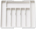 Adjustable Kitchen Storage Organizer Tray – Plastic Multifunctional Drawer Organizer for Kitchen Counter Utensils