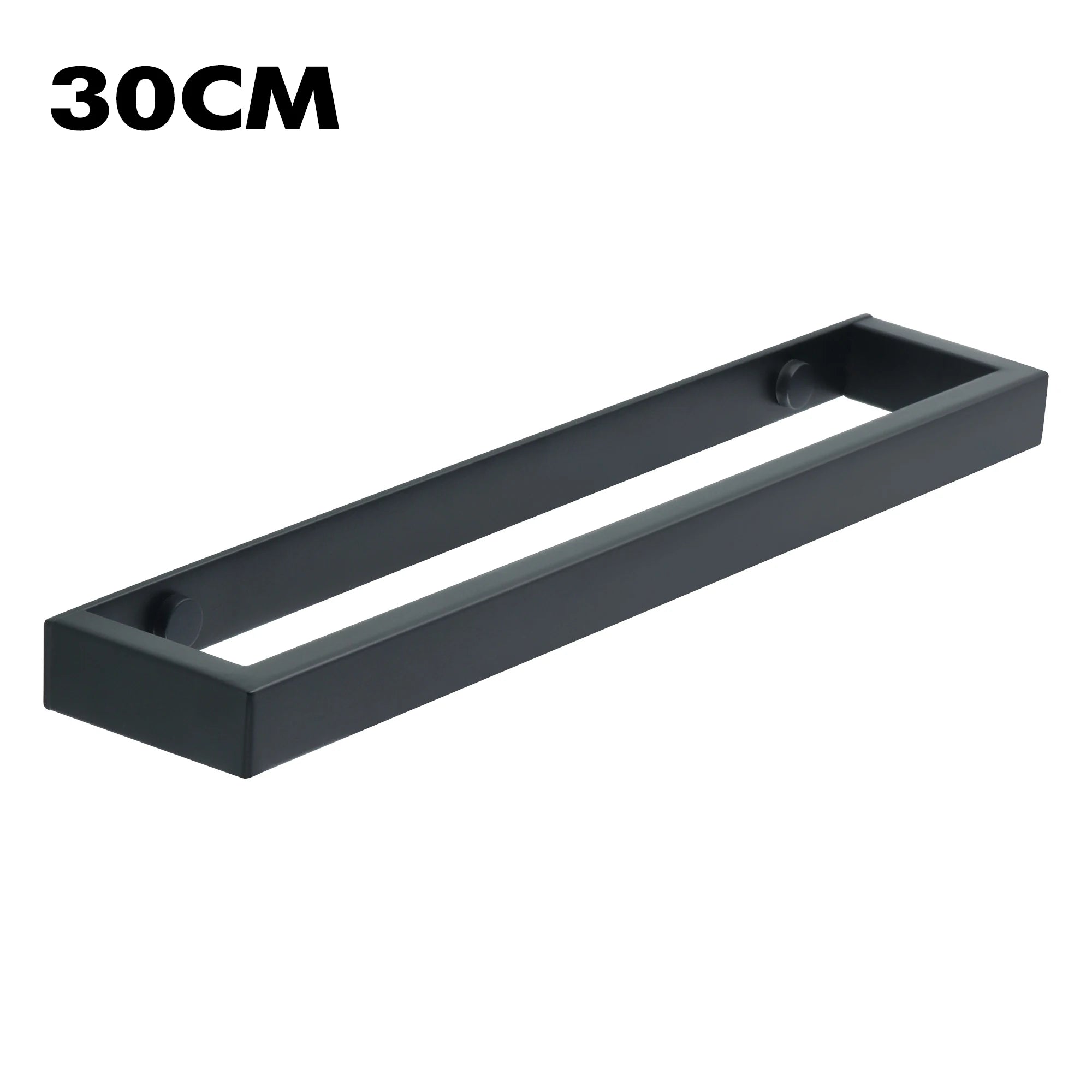 Bathroom Hardware Black Bath Robe Hook Towel Rail Bar Rack Bar Shelf Tissue Paper Holder Bathroom Accessories