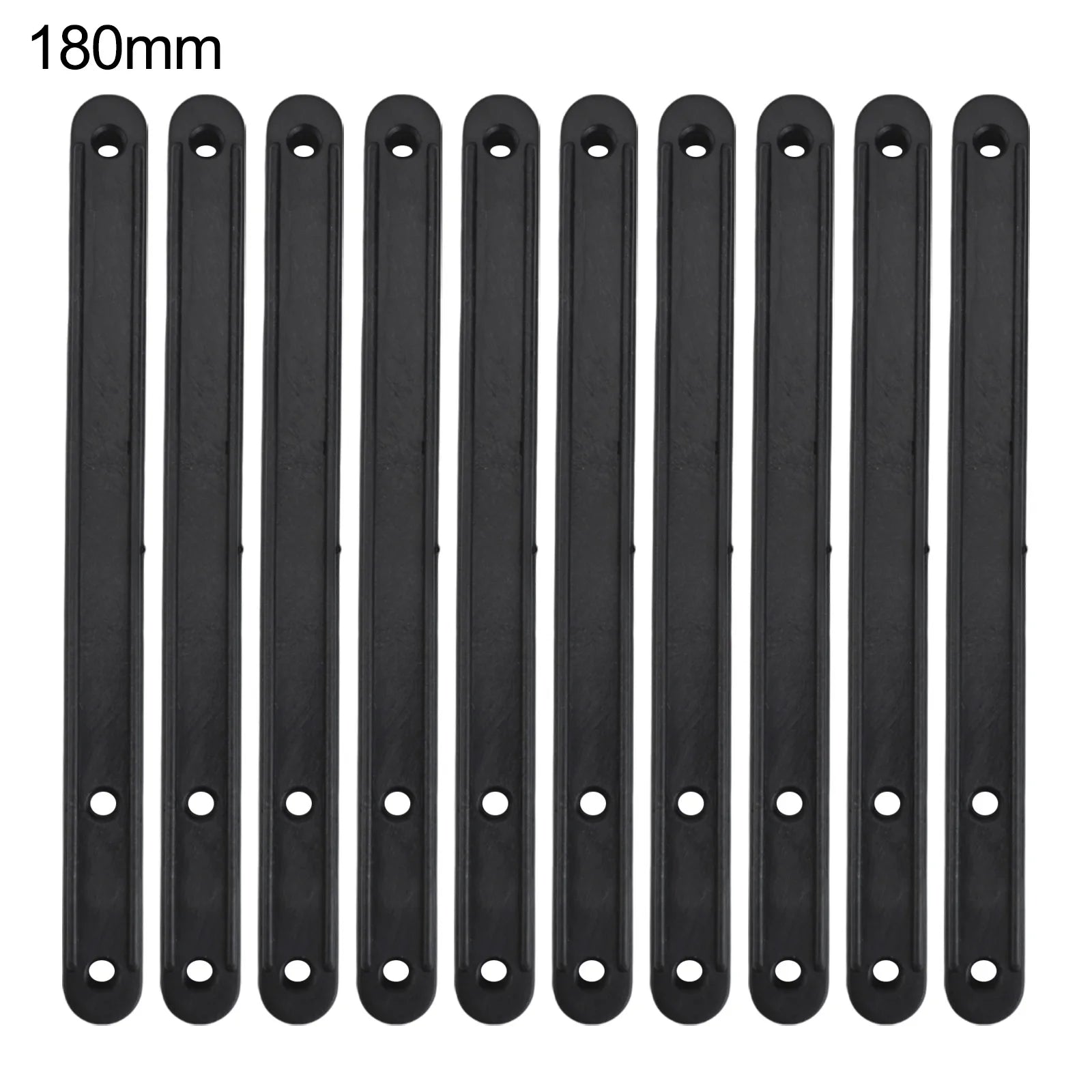 10 Pieces Plastic Drawer Slides Replacement Draw Runners 180 235 298mm Suitable for Drawers and Cabinet Grooves