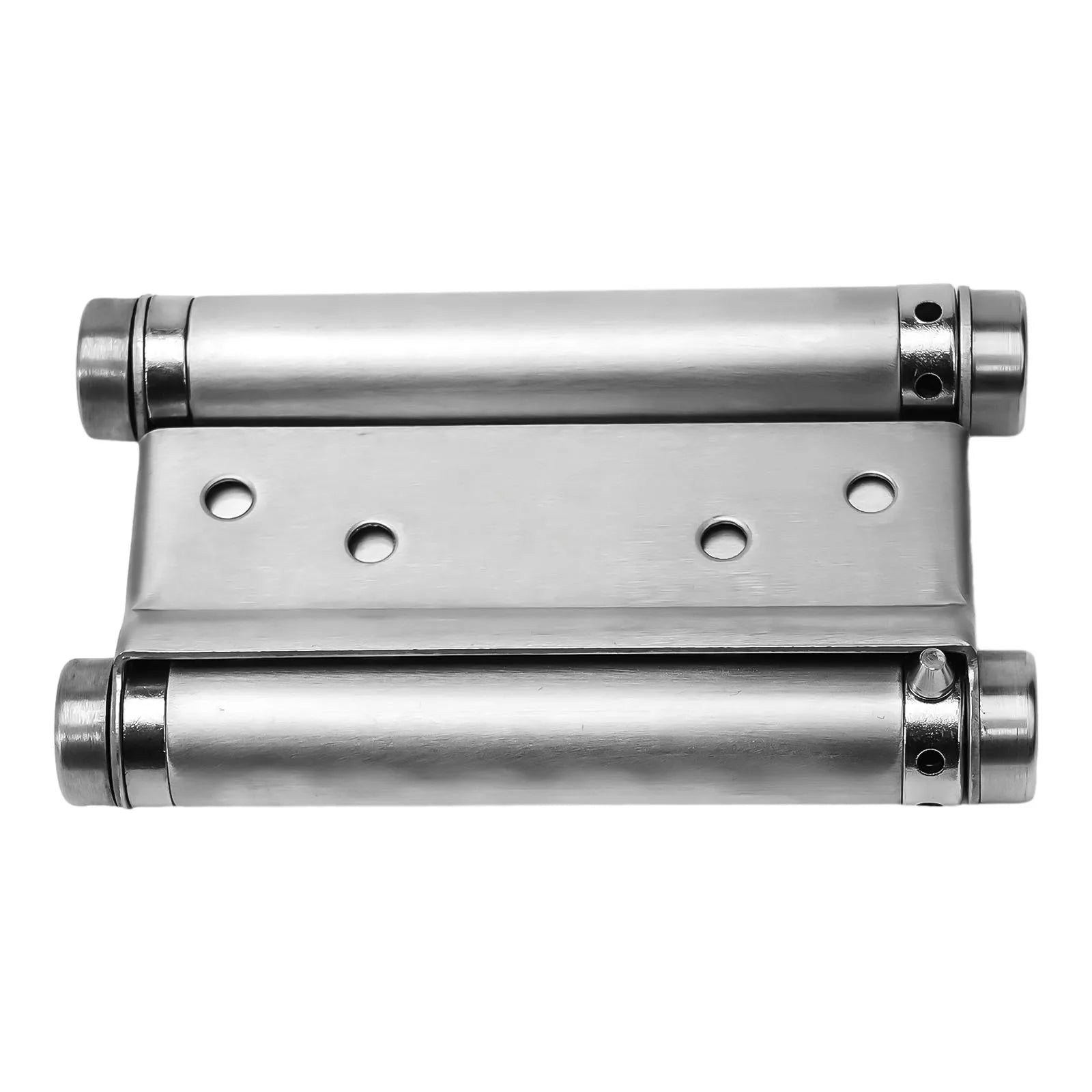 Double Spring Hinge Two-Way Free Door Hinge Stainless Steel  Automatic Door Closing Garage Door Hinges Fence Dedicated Hardware