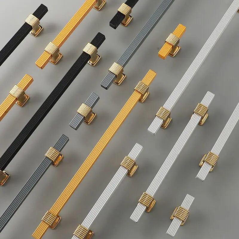 Handles Drawer Cabinet Furniture Kitchen Handles for Cabinet Knob Door Drawer Furniture Kitchen Knob Modern Simple Light Luxury