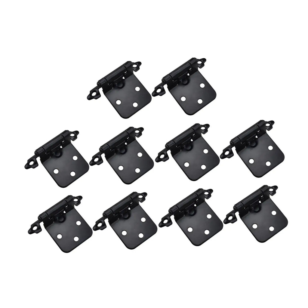 10Pcs Closing Hinges Cupboard Hinges Furniture Hardware Accessories Spring Hinges Easy to Install Cabinet Door Hinges